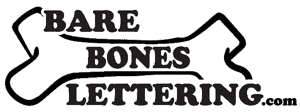 Bare Bones Lettering
